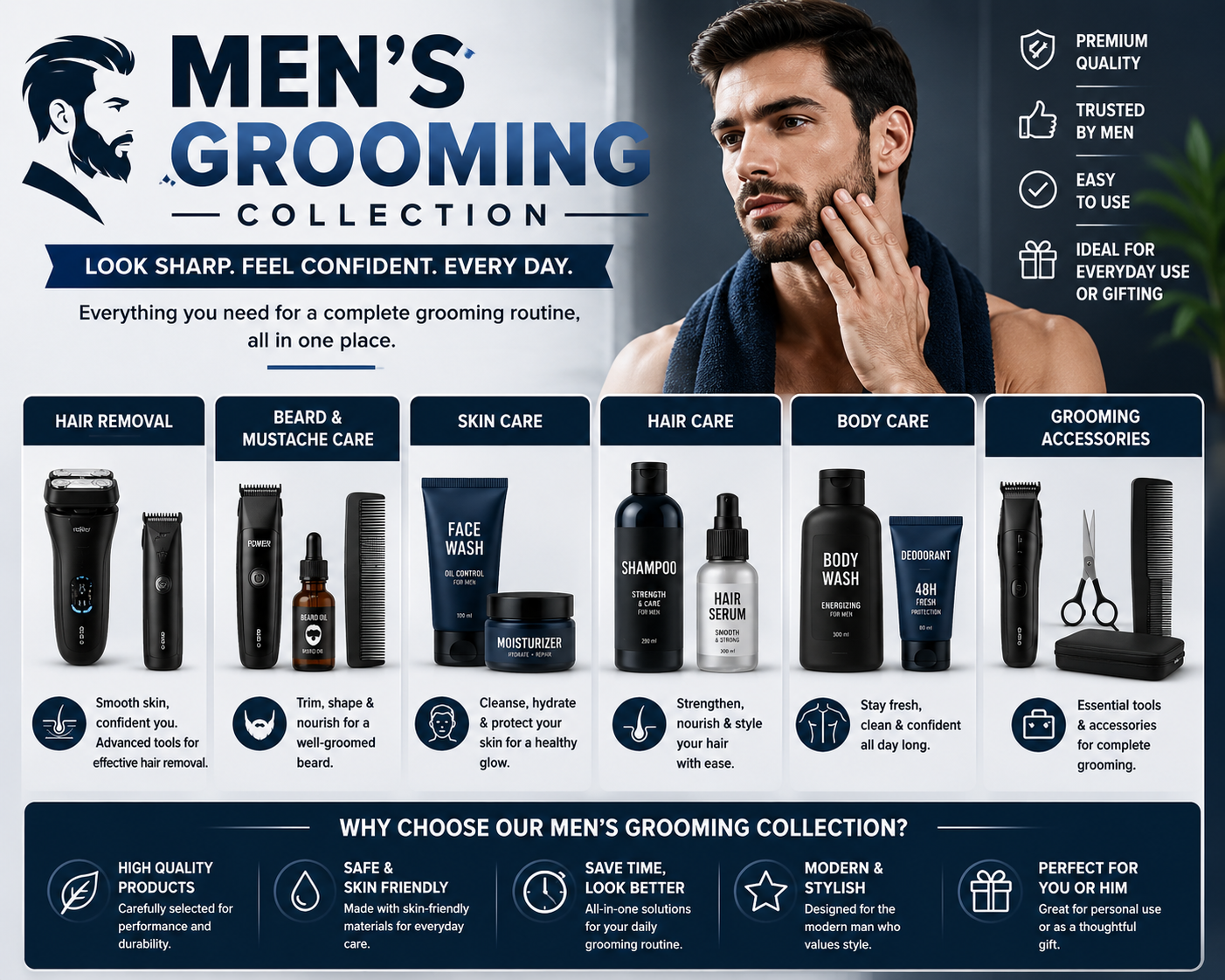 Men's Grooming & Care