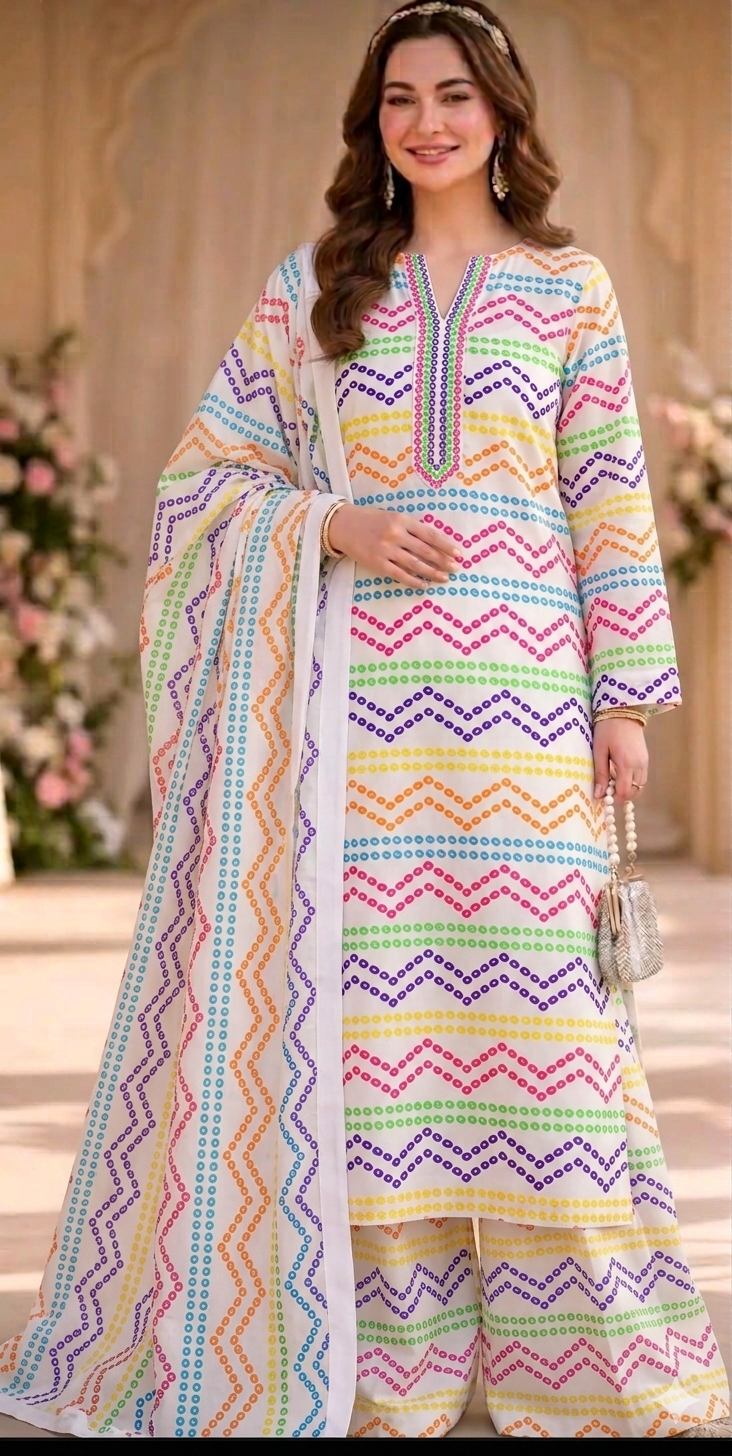 Trending Flora Santa Printed 2 Piece Suit for Women