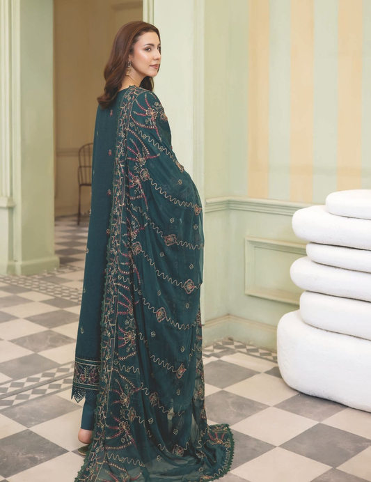 Embroidered Resham Karandi Collection | Luxury Winter Wear